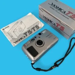 Yashica T5 Silver 35mm Film Camera Point And Shoot (No Box Included) 9 Yashica T5 Silver 35mm Film Camera Point And Shoot (No Box Included) -Film Camera Store yashica t5 silver 35mm film camera point and shoot no box included 4
