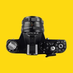 Zenit 11 Black Vintage Metal 35mm SLR Film Camera With Prime Lens 23 Zenit 11 Black Vintage Metal 35mm SLR Film Camera With Prime Lens -Film Camera Store zenit 11 black vintage metal 35mm slr film camera with prime lens 6